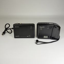 Sony Mavica MVC-C1 Still Video Camera with MAP-T1 PB Adaptor - Untested/AS-IS