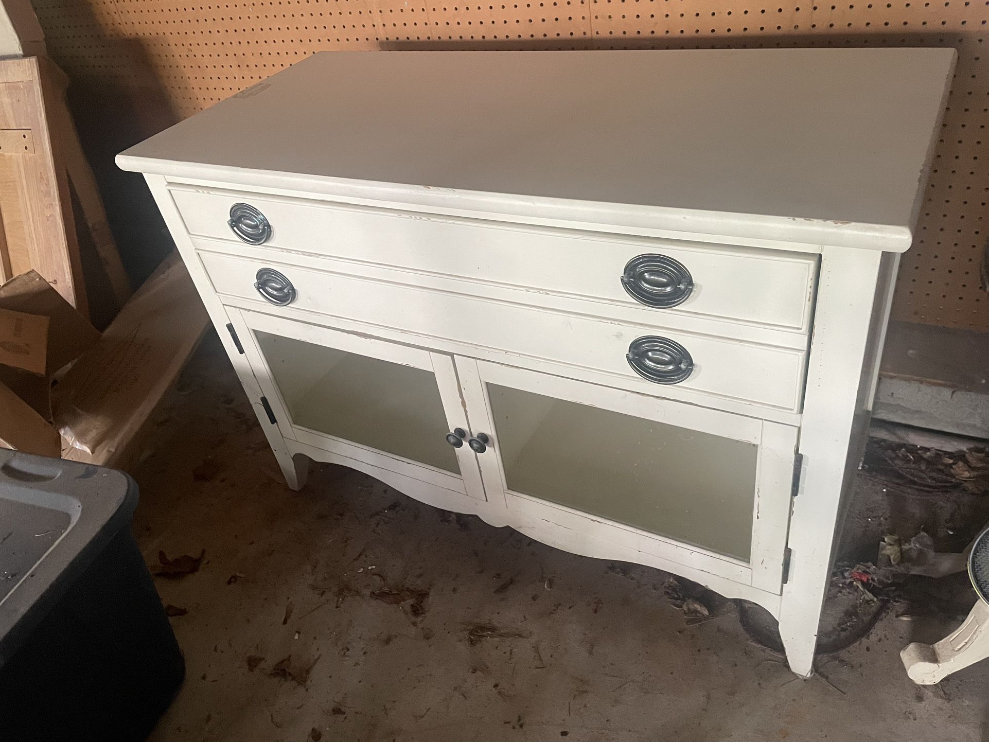 Pottery Barn Storage Cabinet
