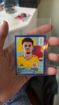 Luiz Díaz blue FIFA World Cup sticker