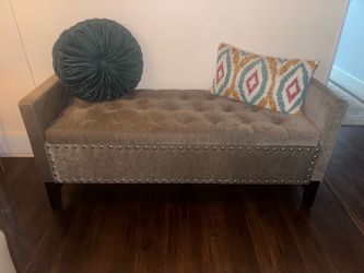 bench with storage