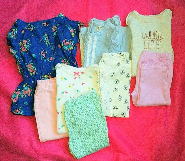 Girls 9 Months Collection Of Clothes