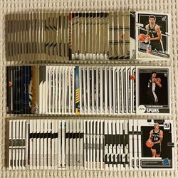 San Antonio Spurs 110 Card Basketball Lot! Victor Wembanyama, Rookies & More!