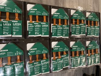 Pack of 3  BETTER Paint & Stains Brushes (Set of 10) 30 Brushes TOTAL
