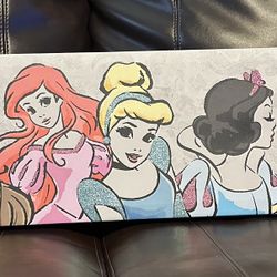 Disney Princess "Dare to Dream" canvas wall art print by Artissimo. 