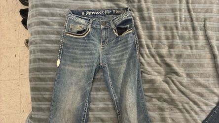 Answer Me Light Wash Jeans