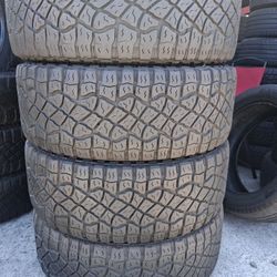 4 used Tires 325/65r18 Goodyear MT🤑free Installation and balance ‼️ 