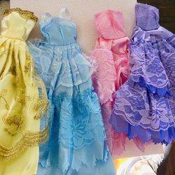 open lace back dress Barbie Rose Party Mini Large main image 1