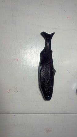 6” swim bait purple
