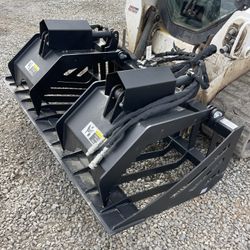 72” Rock Log Grapple Attachment for Skid Steer