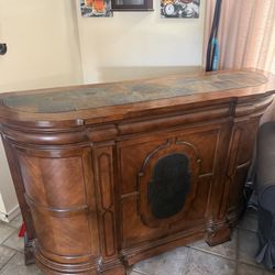 3 Piece matching set: Bar, Coffee table,  And Console Table