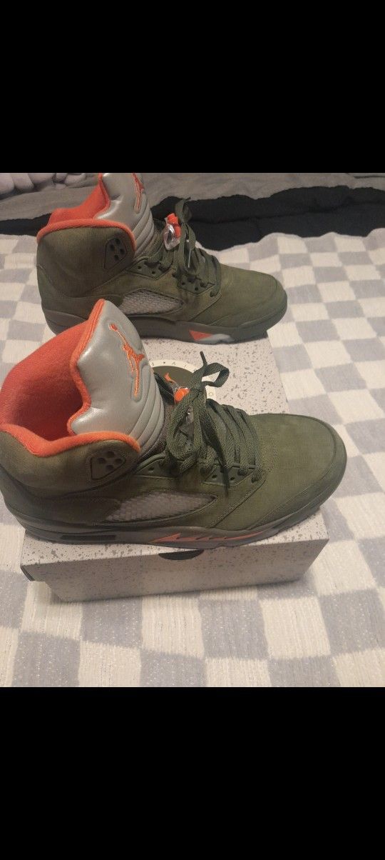 Jordan 5 Olive Size 11