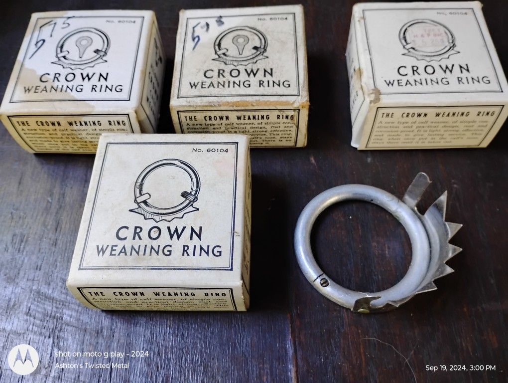 Crown Weaning Ring