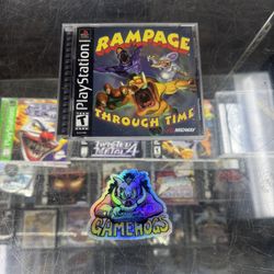 Rampage Through Time Ps1 $70 Gamehogs 11am-7pm