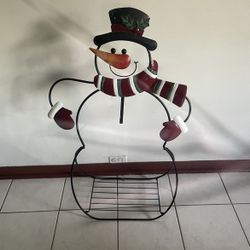 Snowman Wreath Decor 