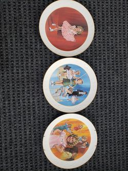 Shirley Temple collectable limited edition autographed plates