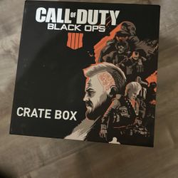 Call Of Duty Black Ops Four Special Edition Crate Box 