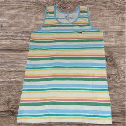 Coachella Tank Top Men’s Small Striped Multicolor Sleeveless Shirt New