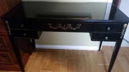 Antique Desk & Telephone Stand pre WWII