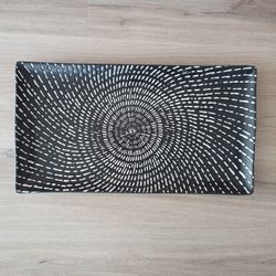 Square Porcelain Decor Plate