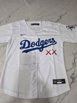 Youth Large Los Angeles Dodgers x KAWS White Stadium Jersey