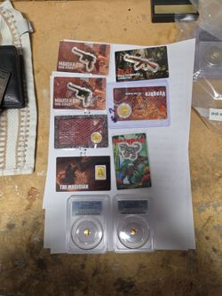 Mixed Gold Coin and Bullion Card Collection Lot