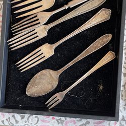 Stamped Vintage Silverware