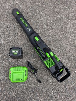 Greenworks 80 Volt Pro Leaf blower. 2.5ah bat&charger. Almost new con. Four pick up fremont sea. No low ball offers please. No trades. If you buy a mu
