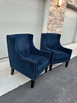 Two Matching Accent Chairs