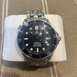 OMEGA Seamaster Professional 300M Chronometer – Blue Wave Dial – Stainless Steel