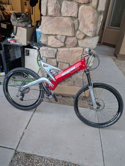 Mountain cycle San Andreas vintage