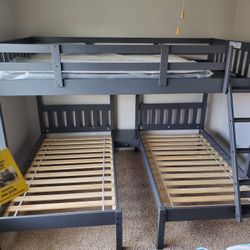 Brand New Triple Bunk Bed Take Home With Only $39 Down 