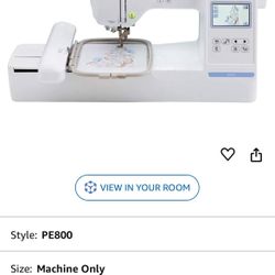 LIKE NEW Embroidery Machine & SUPPLIES