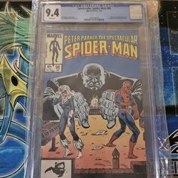 Spectacular Spiderman #98 CGC 9.4 