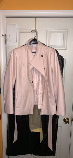 New York & Co Powder Pink Pea Coat
