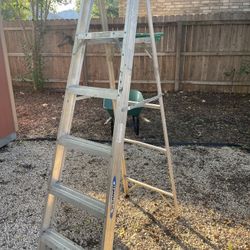 6 Foot Werner Aluminum Ladder 