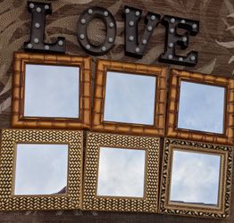 LOVE Decorative Lights + Elegant Mirrors