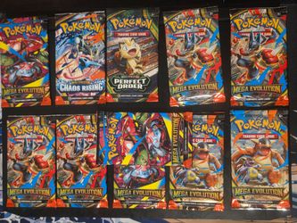 Pokemon Mega Evolution Booster Packs