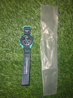 Swatch x Omega Bioceramic Moonswatch Mission To Earth POLAR LIGHTS - no box