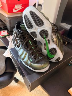 AIR FOAMPOSITE PRO PINE GREEN/BLACK VERT SAPIN/NOIR