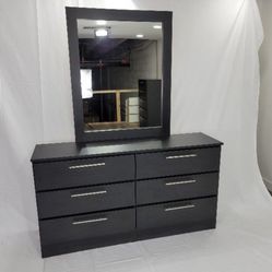 Dresser Whit Mirror - Cómoda Con Espejo 