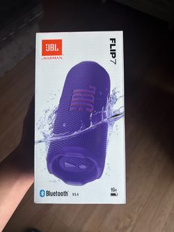 JBL Flip 7 Bluetooth Speaker Purple