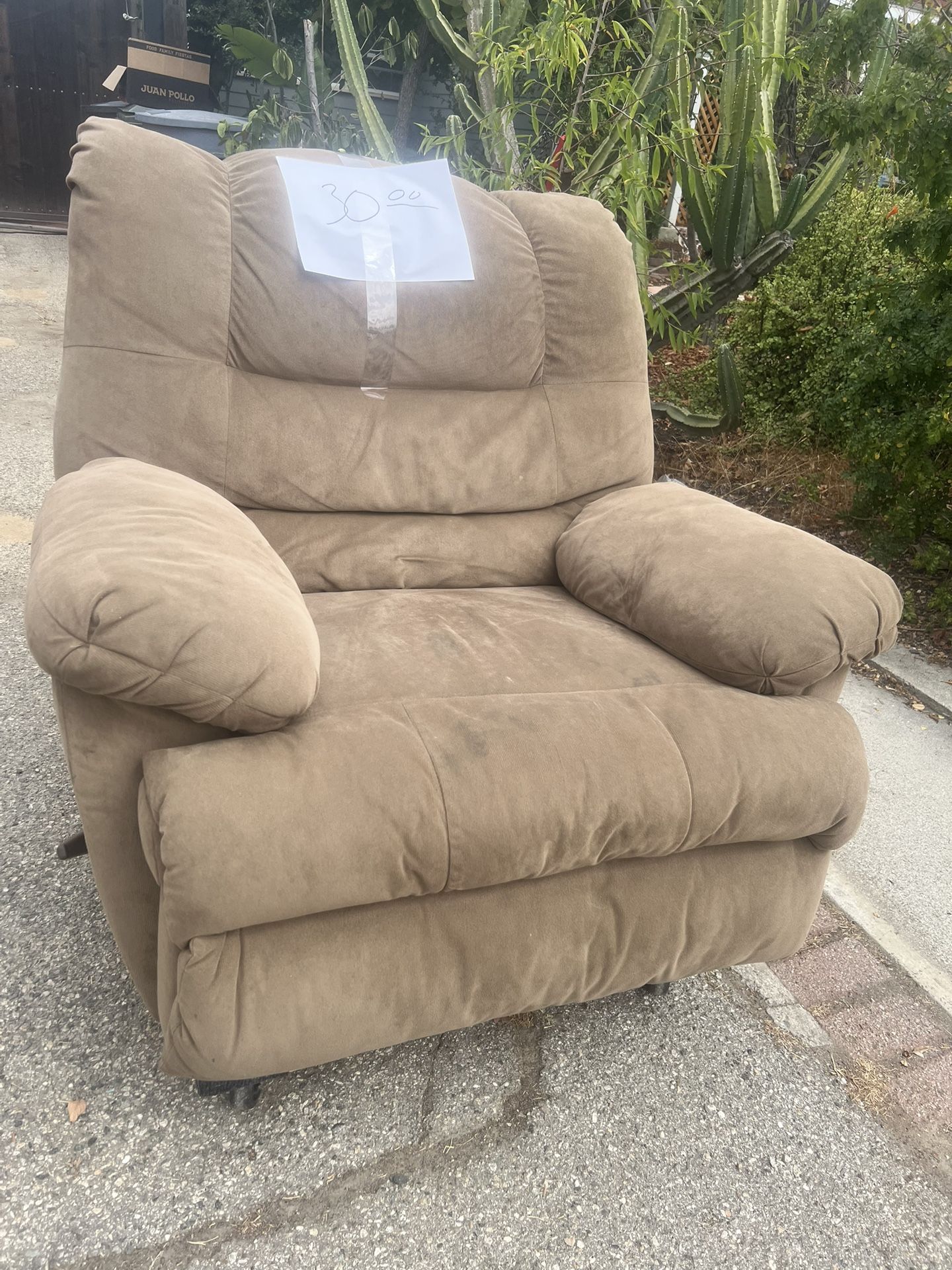 Recliner Tan Color