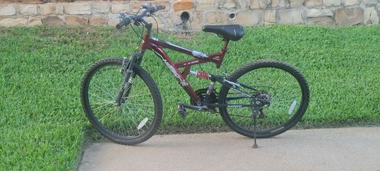 Puffy dual suspension cycle