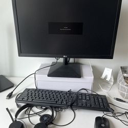 LG Monitor/Headphone/Mouse/Keyboard