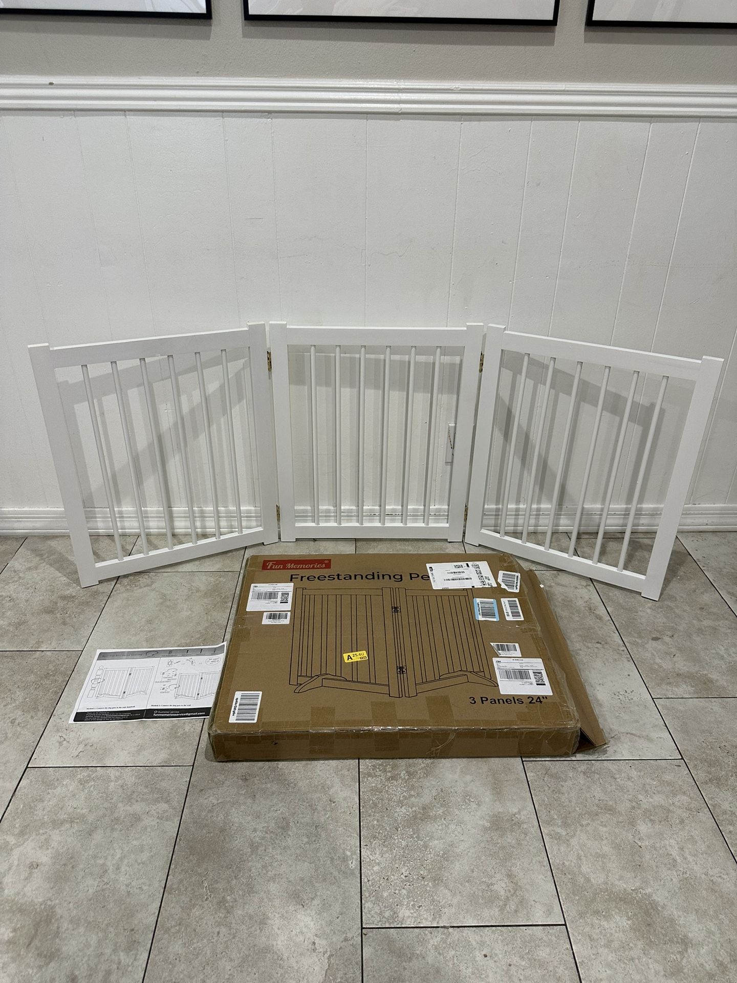 Freestanding Pet Gate