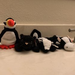 Beanie Babies TY Puffer, Velvet, Stinky & Daisy .99 Each Pick The Ine You What