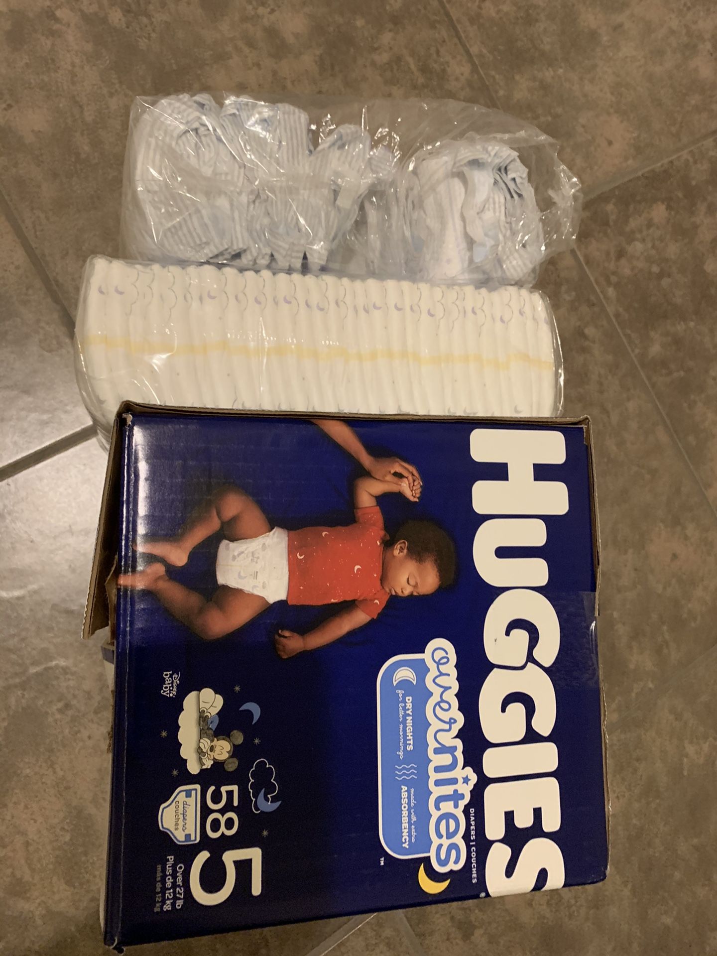 Huggies NIGHT diapers size 5 (42 out of 58) FIRM ON PRICE