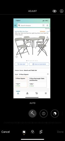 Table And Chairs Set