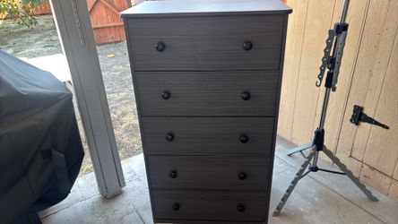5 Drawer Dresser Tall