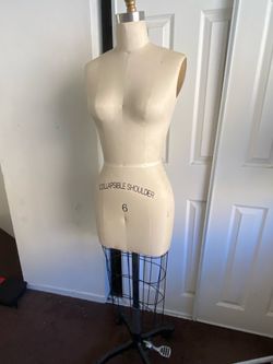 Professional Female Half Body Dress Maker Form Size 6